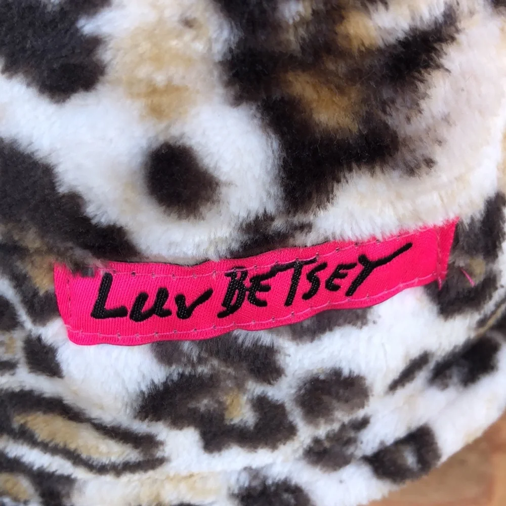Luv Betsey by Betsey Johnson Animal Leopard Print Throw